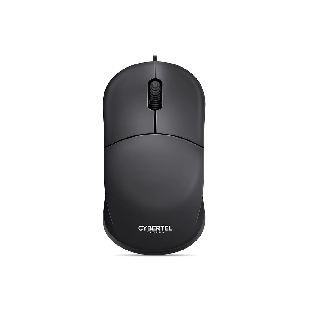 Mouse Óptico USB Cybertel Storm M103K Negro