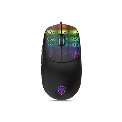 Mouse Gamer Micronics Player USB RGB 7B MIC GM888 (USB) (12800DPI)