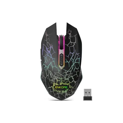 Mouse Gamer Enkore Active BT WiFi Recargable RBW EKM500 3M (Bluetooth/Inalámbrico)