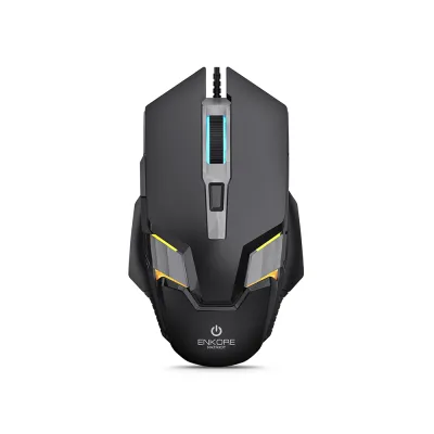 Mouse Gamer Enkore Patriot USB 7LEDs 7B EKM301 (USB) (3200DPI)