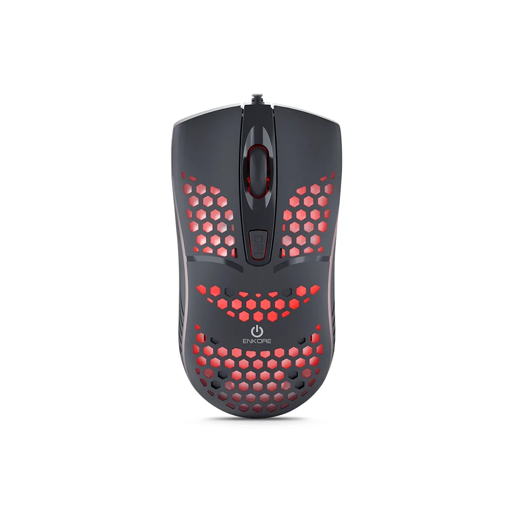 Mouse Gamer Enkore Ingravide USB 7LEDs 4B EKM118K (USB)