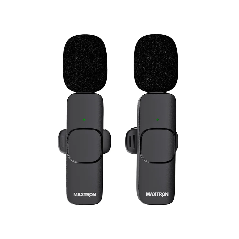 Micrófono para PC Maxtron Artist Micrófono WiFi Solapa USB-C MXM168+ (Inalámbrico/USB)