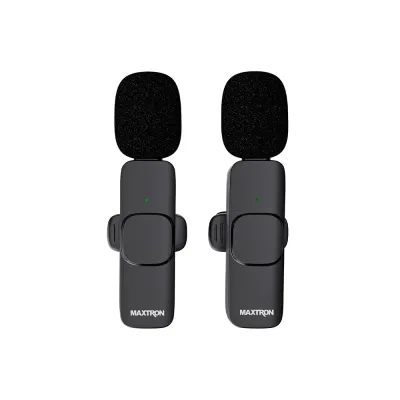 Micrófono para PC Maxtron Artist 02 Micrófonos WiFi Solapa USB-C MXM168i (Inalámbrico/USB)