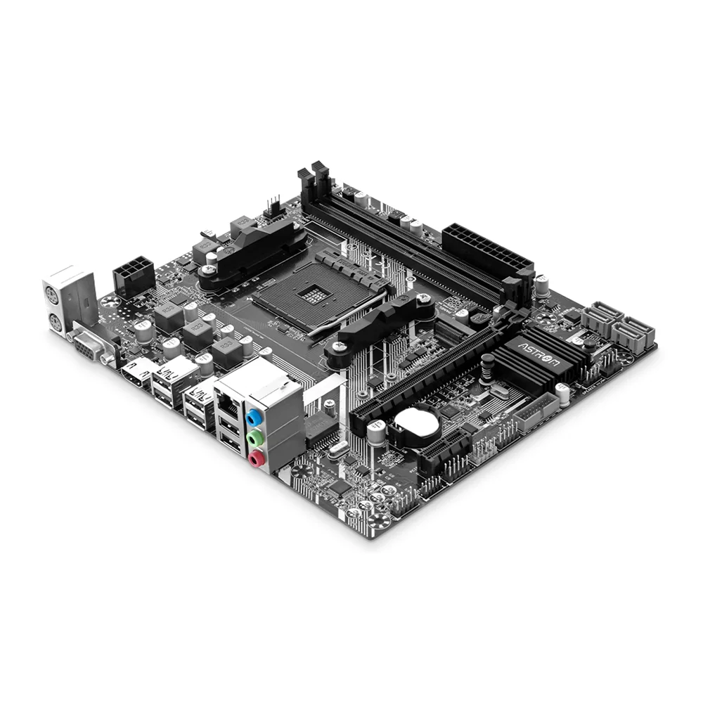 Placa Madre AM4 Astrom AST B450-2 - Micro-ATX Socket AMD Ryzen