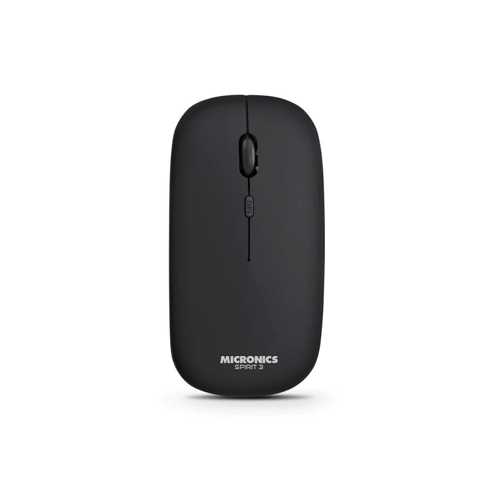 Kit Teclado y Mouse Inalámbrico Micronics Kit Spirit3 MIC WT800-3M - Black + WiFi Smart TV
