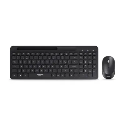 Kit Teclado y Mouse Inalámbrico Micronics Kit Shelby MIC WT805 - + WiFi Recargable