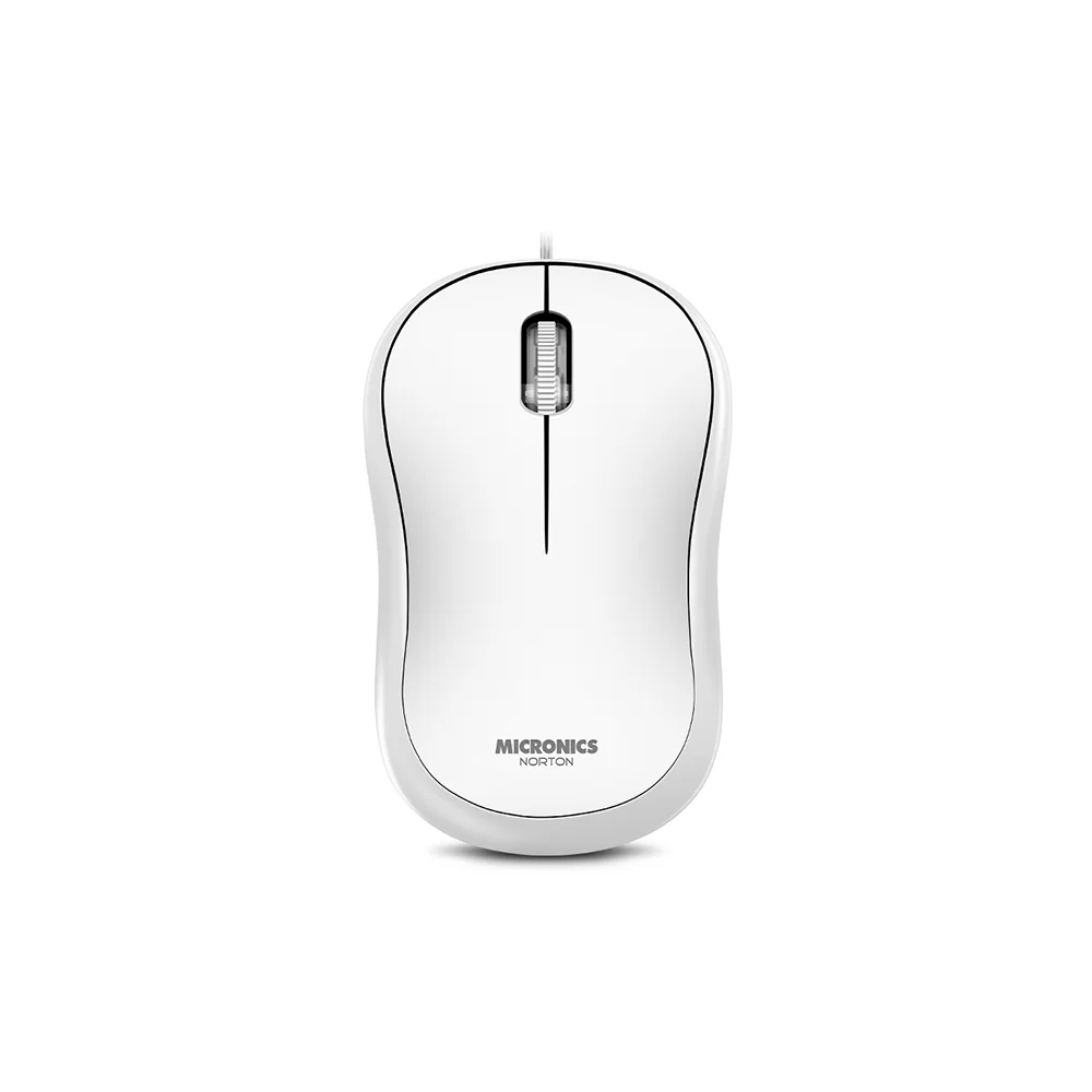 Kit Teclado y Mouse Inalámbrico Micronics Kit Norton MIC T100w - White + USB