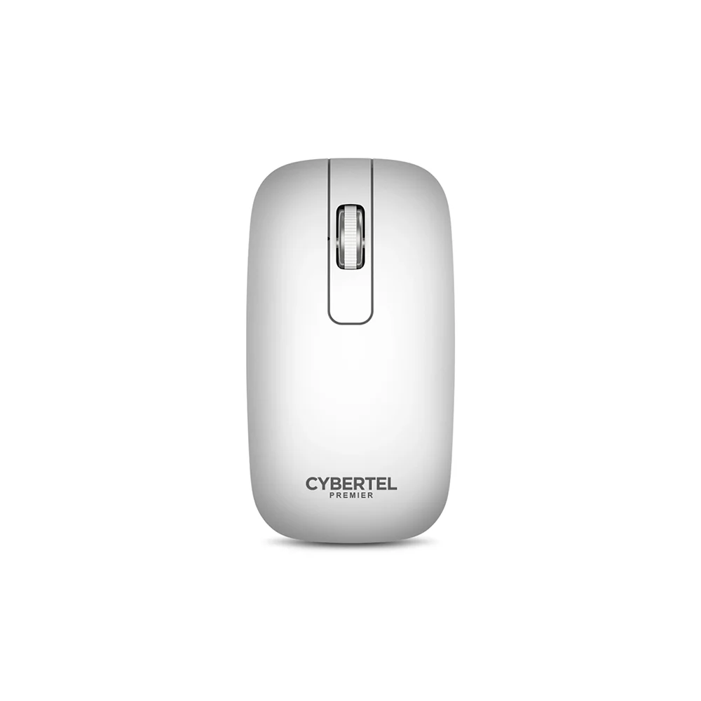 Kit Teclado y Mouse Inalámbrico Cybertel Premier WT802W Blanco