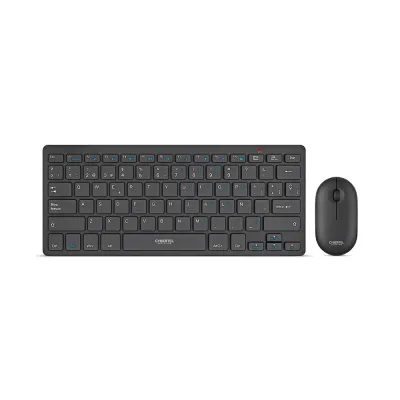 Kit Teclado y Mouse Inalámbrico Cybertel Evolution WT801 Negro