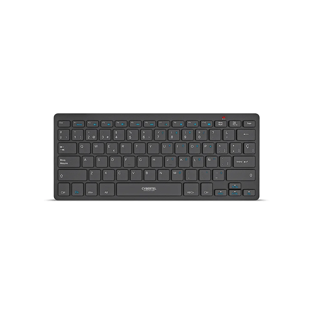 Kit Teclado y Mouse Inalámbrico Cybertel Evolution WT801 Negro