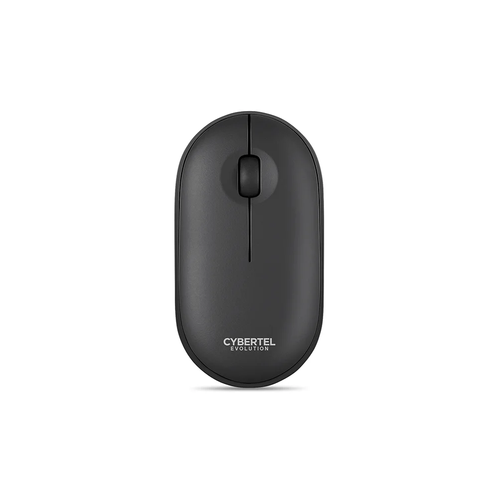 Kit Teclado y Mouse Inalámbrico Cybertel Evolution WT801 Negro
