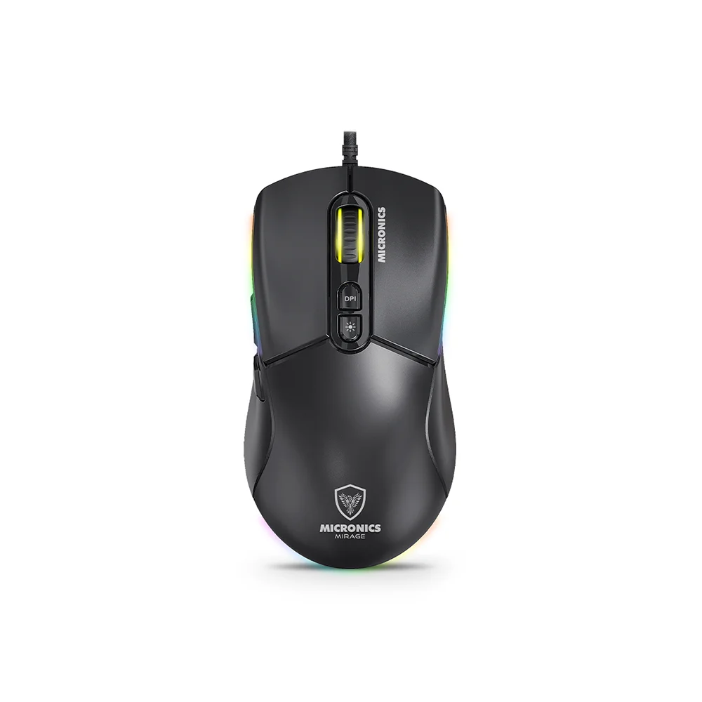 Kit Gamer Micronics Mirage Black MIC GTX2003-3K (Teclado + Mouse + Auricular)