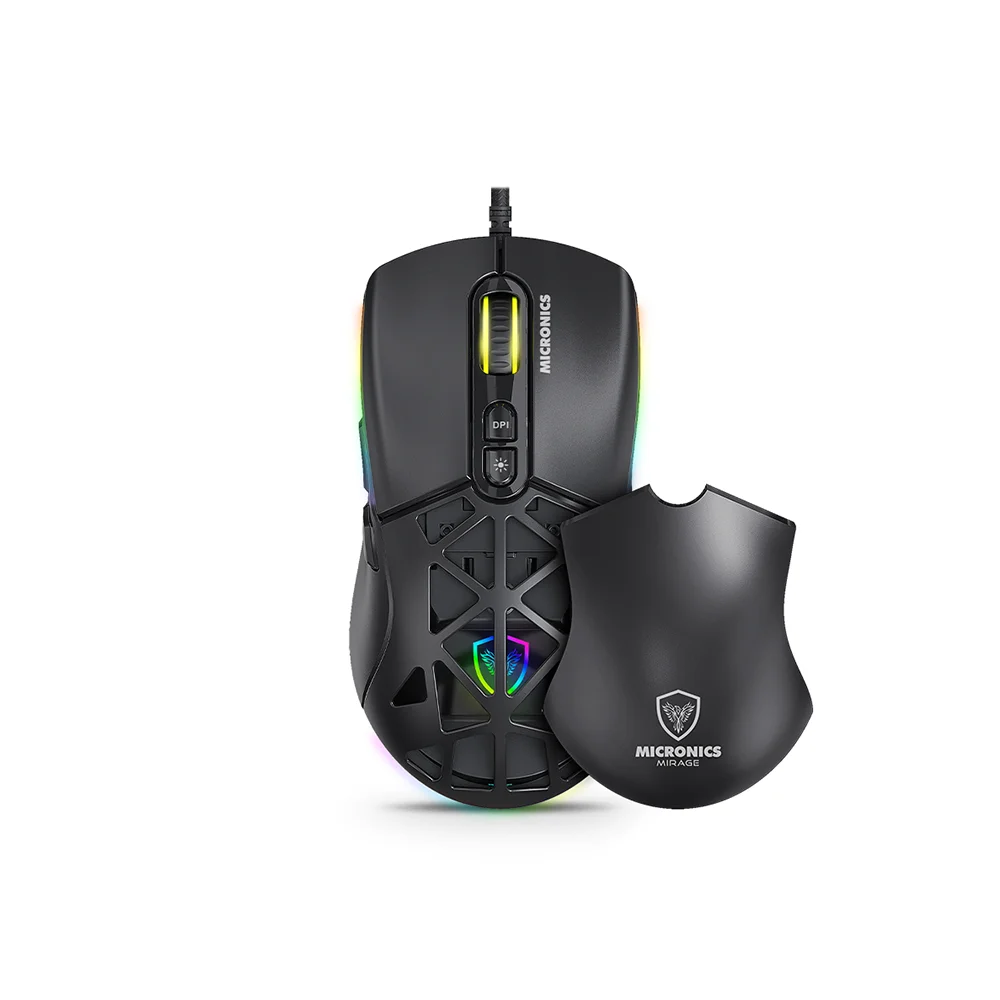 Kit Gamer Micronics Mirage Black MIC GTX2003-3K (Teclado + Mouse + Auricular)