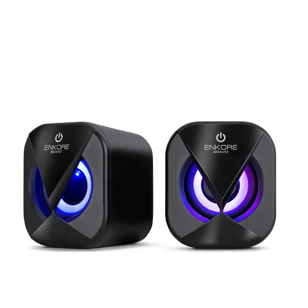 Kit Gamer Enkore Bravio5 ENT G1000-5 (Teclado + Mouse + Audífonos + Parlante + Pad Mouse)