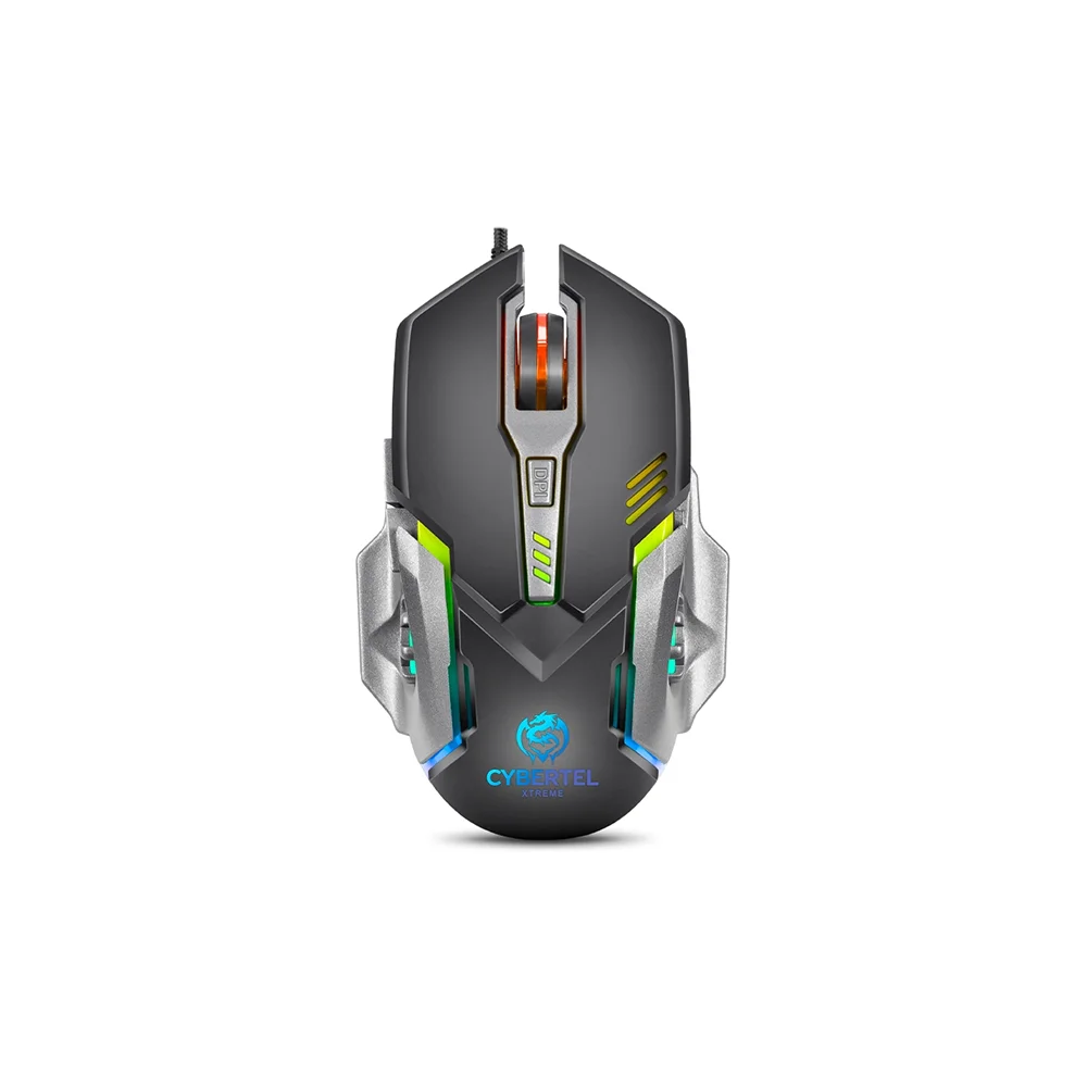 Kit Gamer Cybertel Xtreme GT1800: Teclado, Mouse LED y Pad