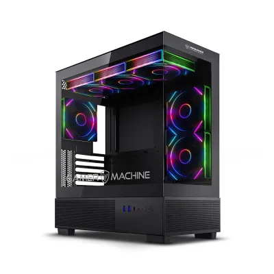 Gabinete Gamer Micronics Crossworth 6Fan MIC FC1002 - ARGB Iluminación LED