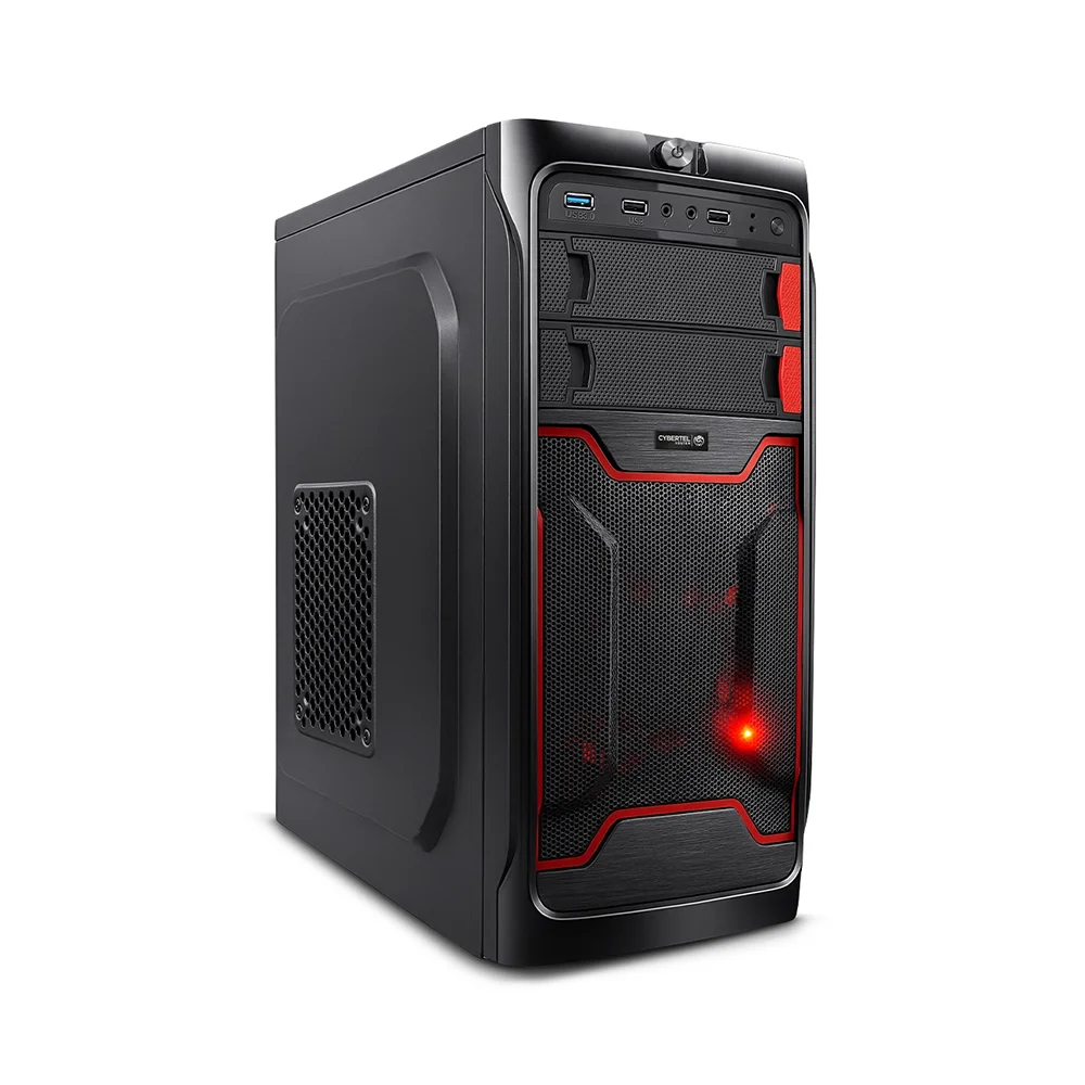 Case Gamer Cybertel Hunter CBX 3500 - PSU 350W 2Fan Rainbow