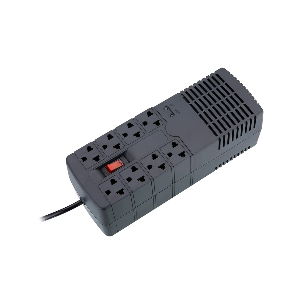 Estabilizador de Voltaje AVR Power Lite PLI1300 Quasar AVR 1300VA/650W 8 Salidas