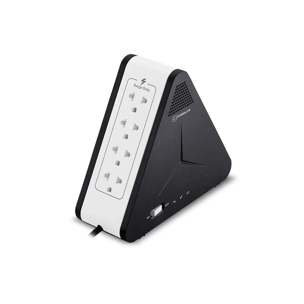 Estabilizador de Voltaje AVR Power Lite PLI1110 Estabilizador de Voltaje Simetric 1100VA 500W 8 Salidas
