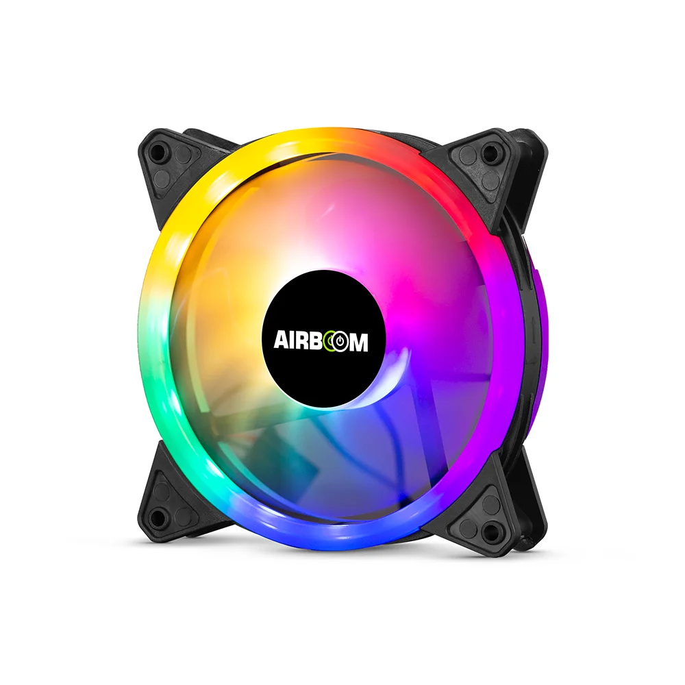 Cooler para Case Airboom Aureola Double AB111 - Halo Rainbow 12cm
