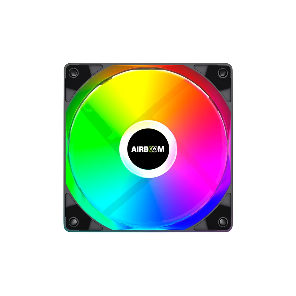 Cooler para Case Airboom Rainbow 12cm ABR100 - Molex Silencioso