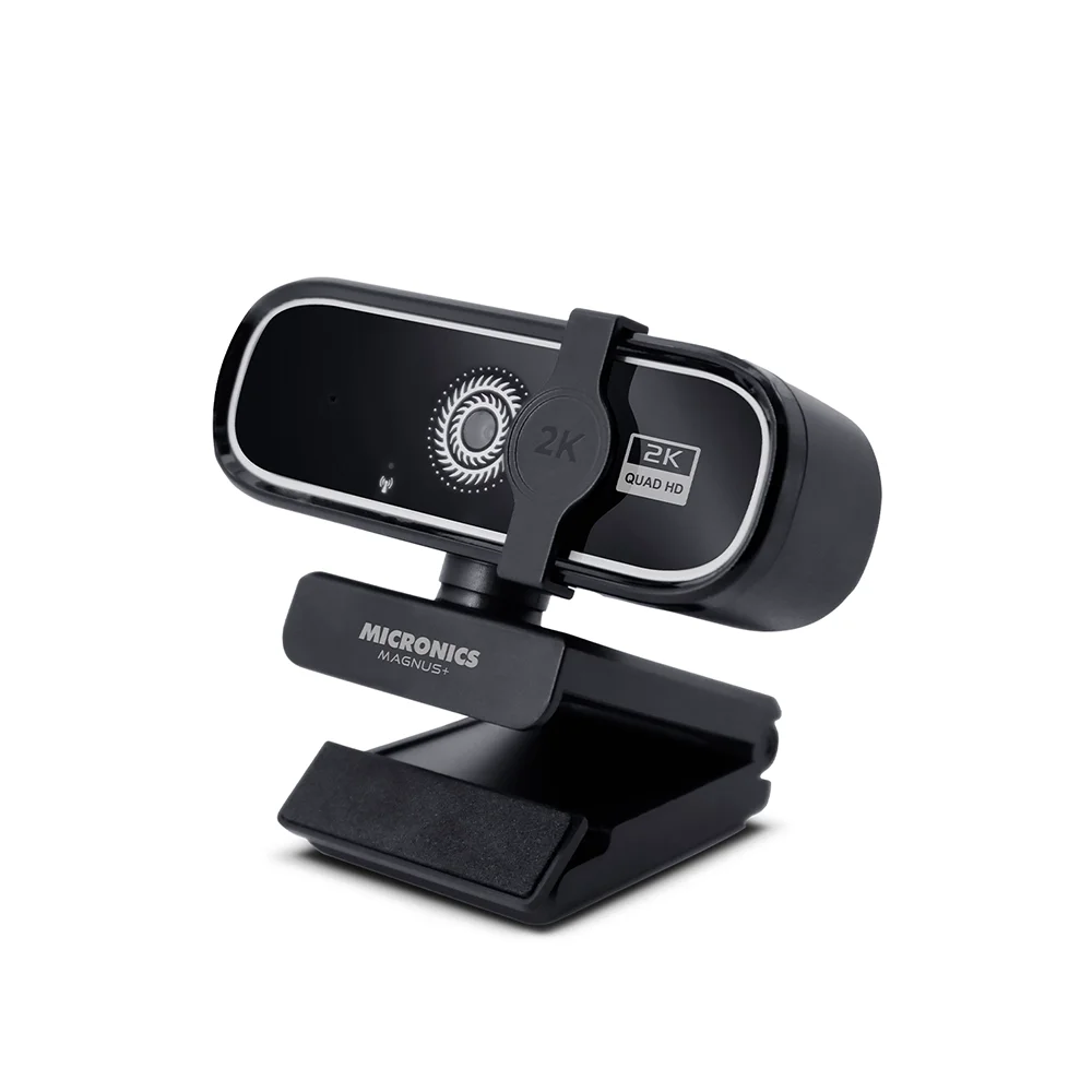 Cámara Web HD Micronics Magnus + Trípode 1440QHD Cámara Web Lente 2P2G (Con Trípode) MIC W701TR