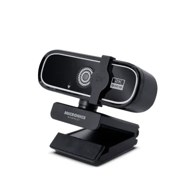 Cámara Web HD Micronics Magnus + Trípode 1440QHD Cámara Web Lente 2P2G (Con Trípode) MIC W701TR