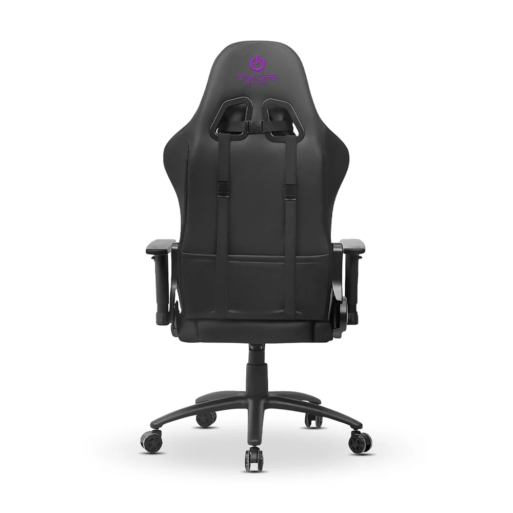 Silla Gamer Ergonómica Enkore Brain+ Purple Silla Gamer 2D + RGB ENC GC1004V+RGB