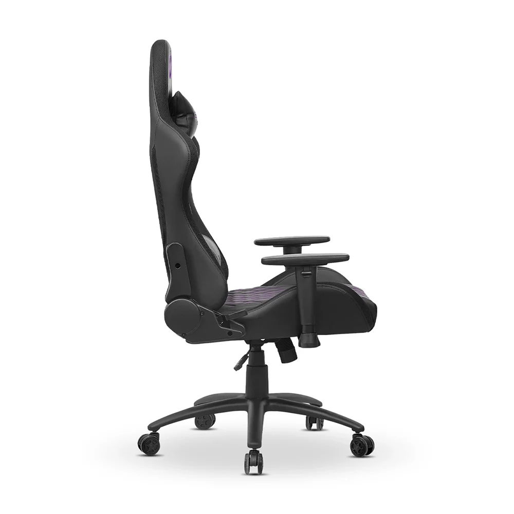 Silla Gamer Ergonómica Enkore Brain Purple Silla Gamer 2D (Terciopelo) ENC GC1004V