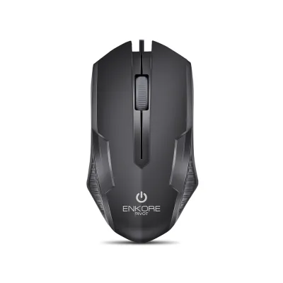Mouse Óptico USB Enkore Pivot Blister EKM105 con Conexión USB