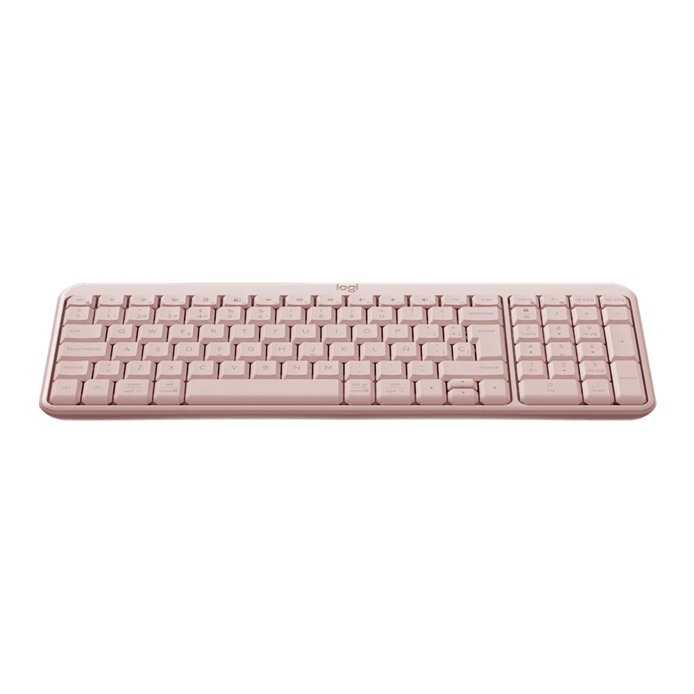 Teclado Logitech K250 Bluetooth Español Rosa - 920-013447