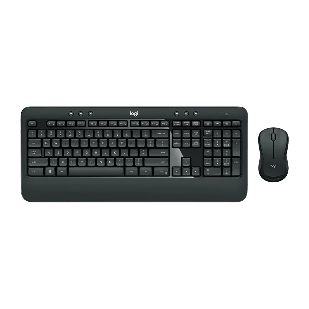 Combo de Teclado y Mouse Logitech MK540 Inalámbrico Negro - 920-008673