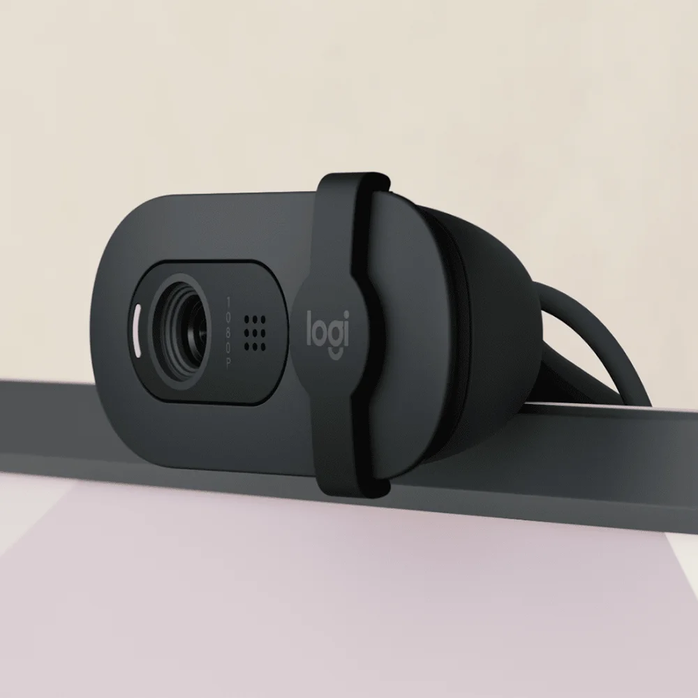Cámara Web Logitech Brio 105 FHD 1080p USB-A Grafito - 960-001591