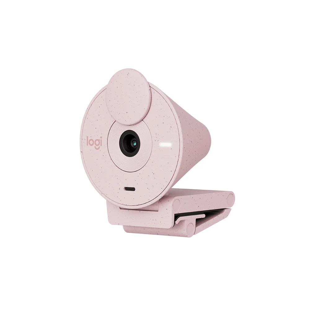 Cámara Web Logitech Brio 300 FHD 1080p USB-C Rosa - 960-001446