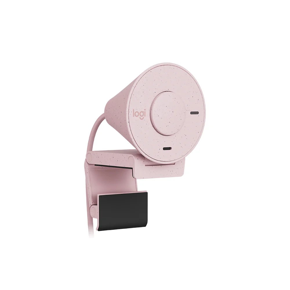 Cámara Web Logitech Brio 300 FHD 1080p USB-C Rosa - 960-001446