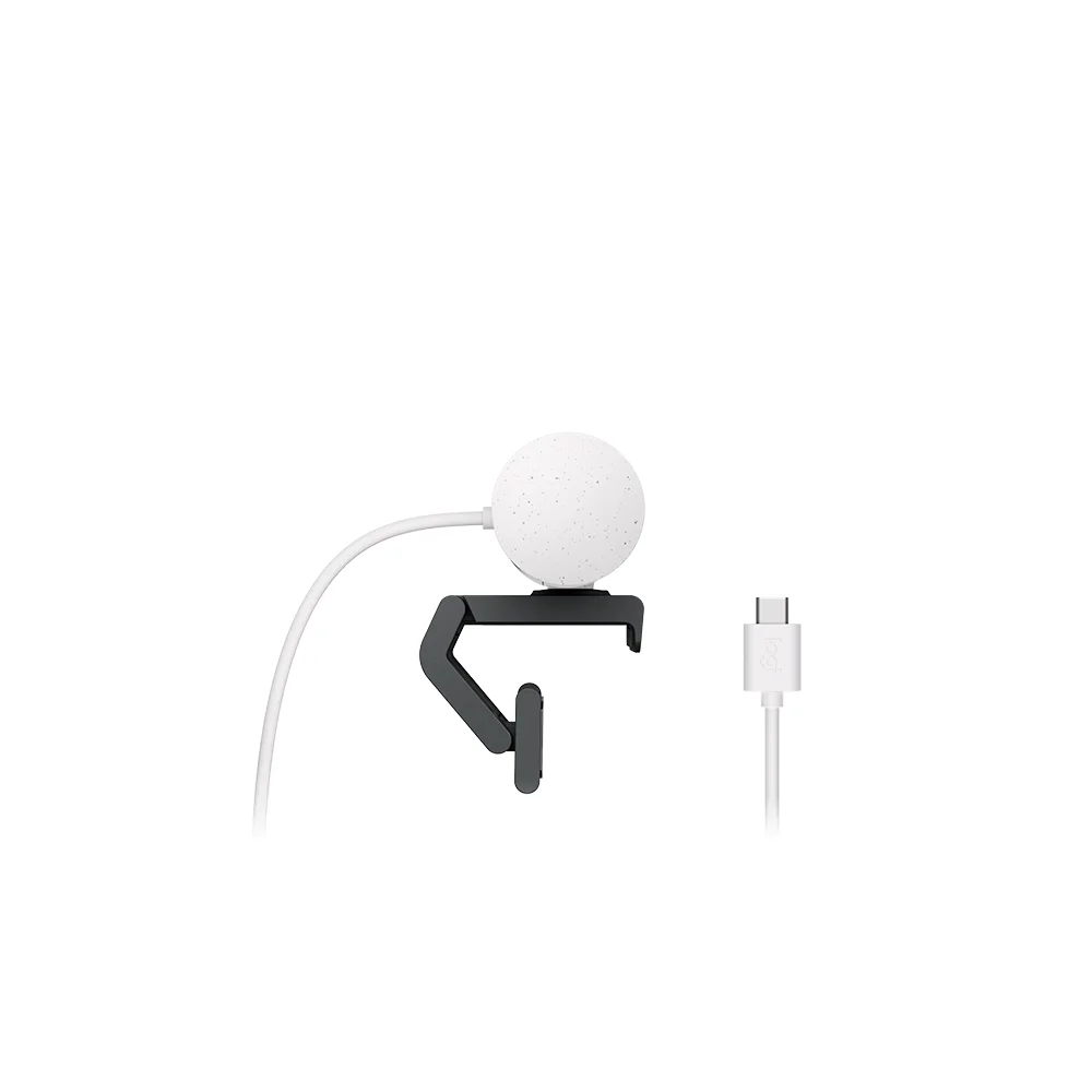 Cámara Web Logitech Brio 500 FHD 1080p USB-C Blanco - 960-001426