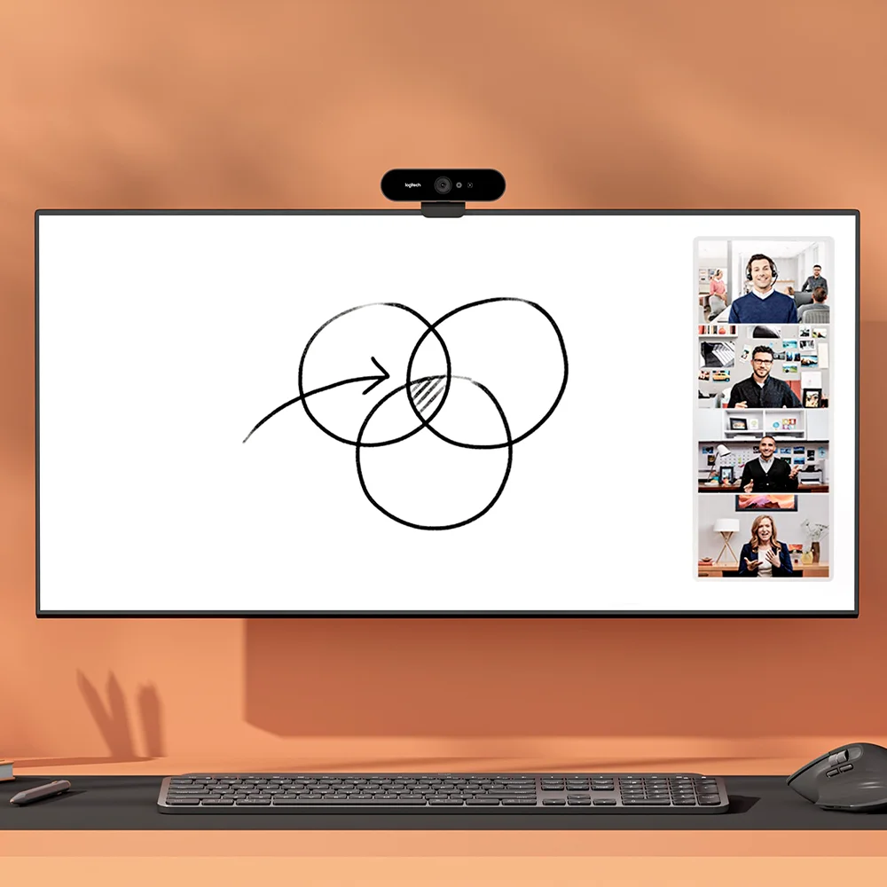 Cámara para Pizarra Logitech Scribe 1080p Blanco - 960-001332