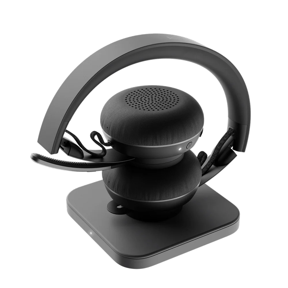 Audífono con Micrófono Logitech Zone Wireless Bluetooth Grafito - 981-001151