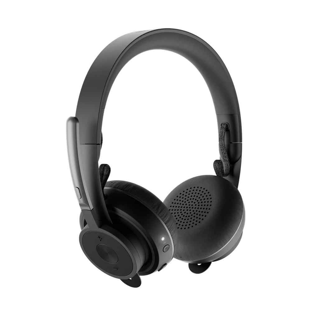 Audífono con Micrófono Logitech Zone Wireless Bluetooth Grafito - 981-001151