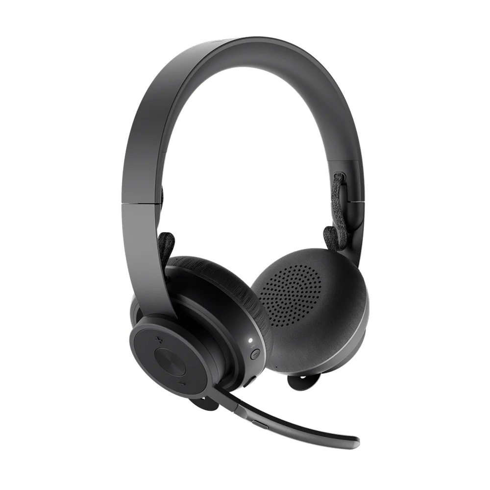 Audífono con Micrófono Logitech Zone Wireless Bluetooth Grafito - 981-001151