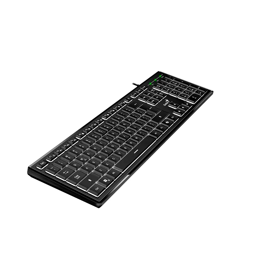 Teclado Genius SlimStar 820 USB Español Negro - 31310055401