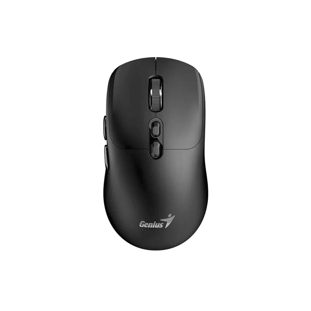 Mouse Genius NX-8080S Inalámbrico y Bluetooth Silencioso Negro - 31030042400