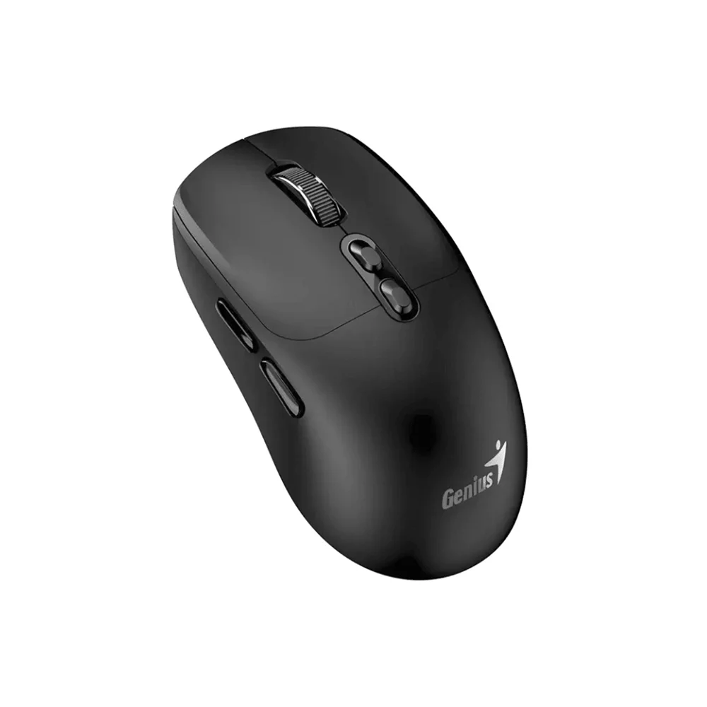 Mouse Genius NX-8080S Inalámbrico y Bluetooth Silencioso Negro - 31030042400