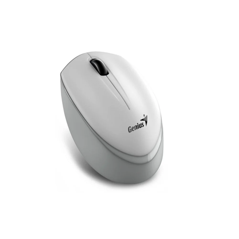 Mouse Genius NX-7009 Inalámbrico Ergonómico Blanco Grisáceo - 31030030402
