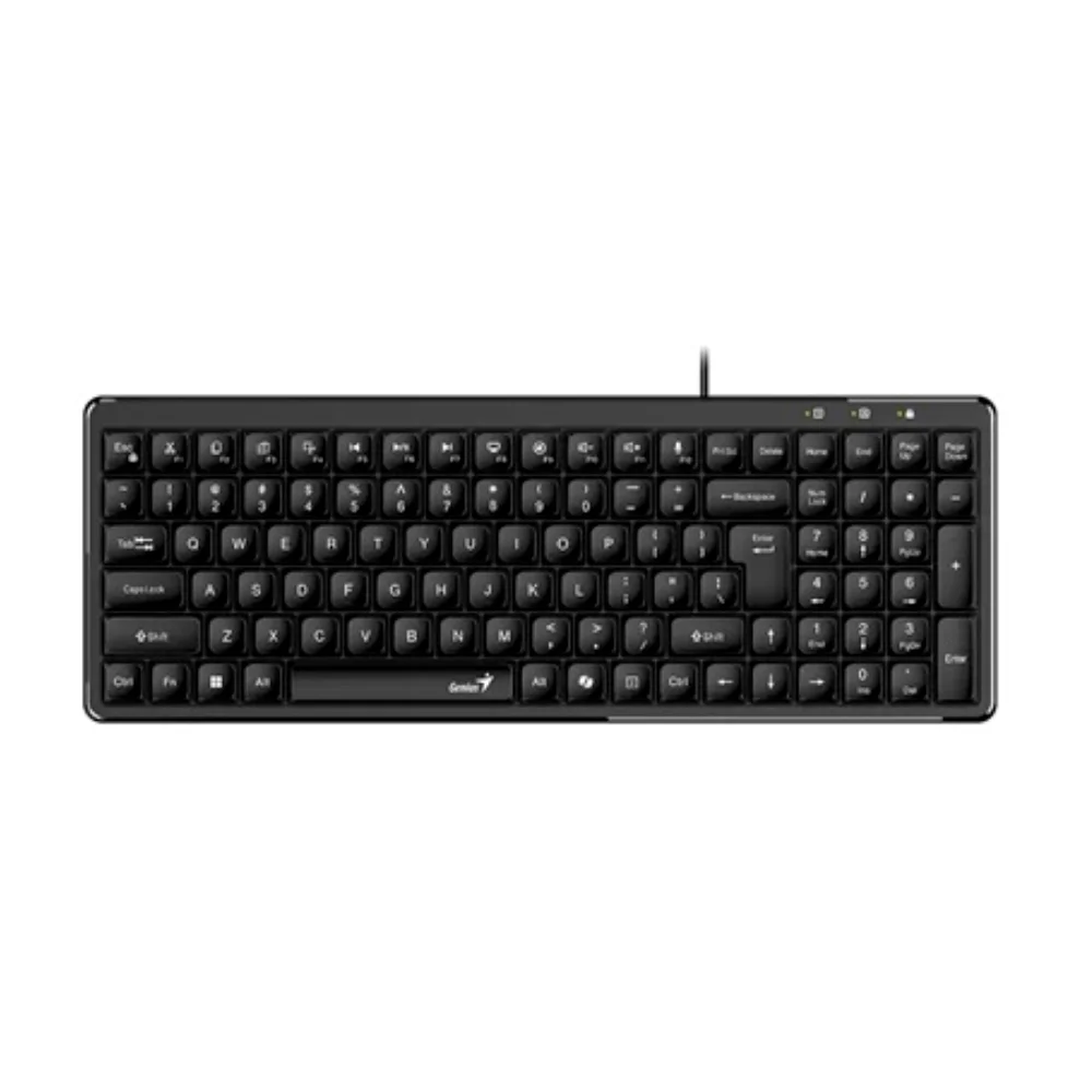 Teclado Genius LuxeMate 120 USB Español Negro - 31310059401