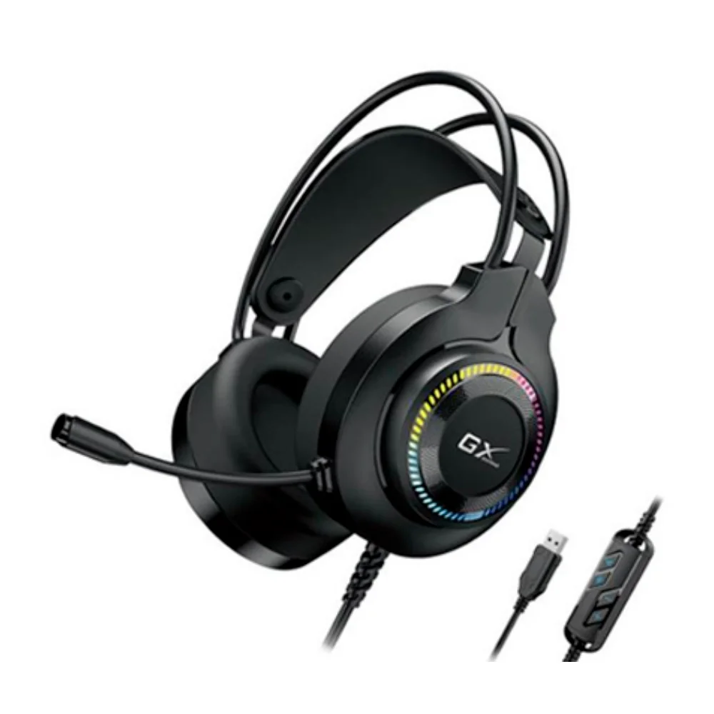 Audífono con Micrófono Genius GX HS-GX580U USB RGB Negro - 31710028400