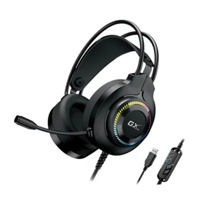 Audífono con Micrófono Genius GX HS-GX580U USB RGB Negro - 31710028400