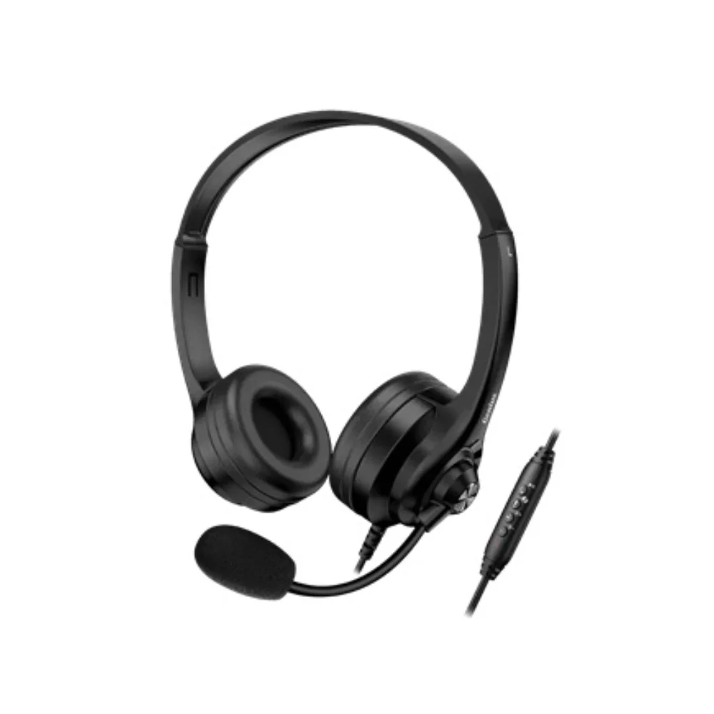Audífono con Micrófono Genius HS-235U USB Negro - 31710036400