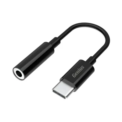 Adaptador USB-C a Jack 3.5mm Genius ACC-C100 Negro - 32590012400