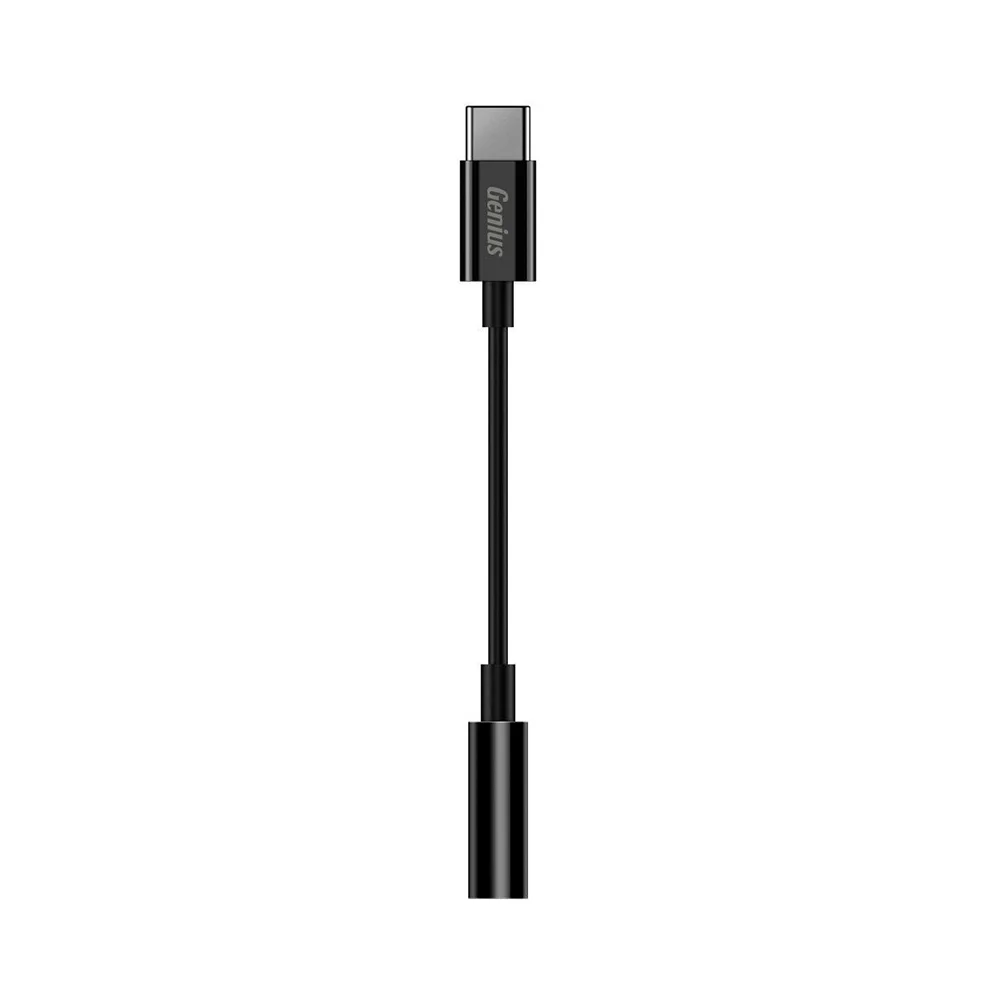 Adaptador USB-C a Jack 3.5mm Genius ACC-C100 Negro - 32590012400